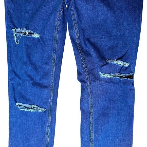 Free People jeans 28 destroyed long and lean denim jeans - Picture 4 of 6